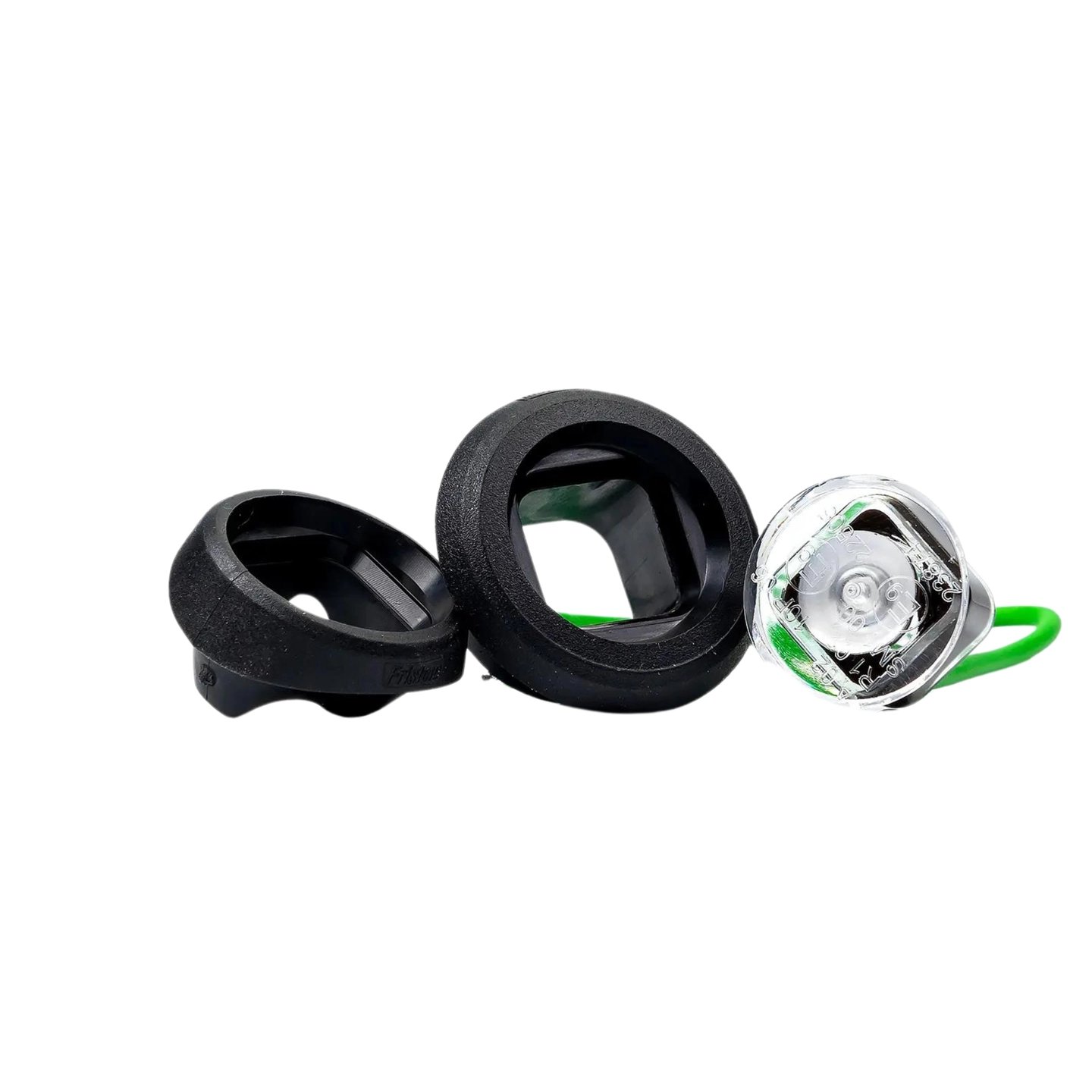 Grønt mini LED markeringslys for hull montering på flater og rør | Fristom Grønt mini LED markeringslys for hull montering på flater og rør - Bilde 3