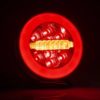 LED multifunksjons baklys, begge sider 12-36V, Ø140mm, bajonettkontakt | Fristom