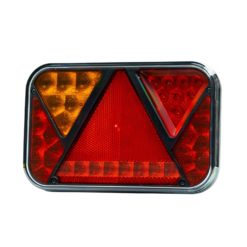 LED multifunksjons baklys Canbu, venstre 12V, 6 funksjoner, bajonettkontakt