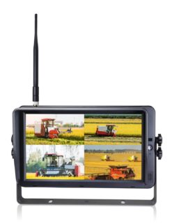 Alternative view of Proff 9" trådløst HD ryggekamerasett 2 stk kamera med HD bilde