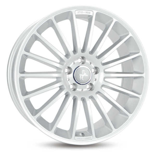 Aluminiumsfelger KT15 SPEED fra KESKIN WHEELS i farge SILVER PAINTED