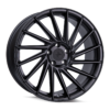 Aluminiumsfelger KT17 HURRICANE fra KESKIN WHEELS i farge MATT BLACK PAINTED