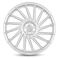 Aluminiumsfelger KT17 HURRICANE fra KESKIN WHEELS i farge SILVER PAINTED