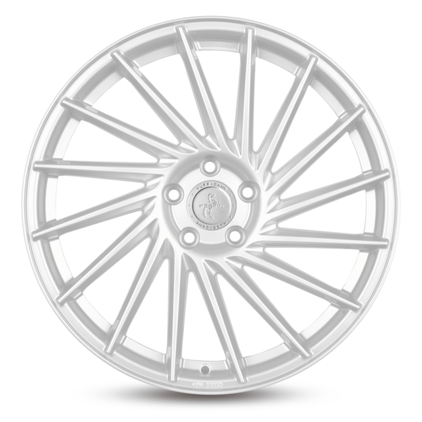 Aluminiumsfelger KT17 HURRICANE fra KESKIN WHEELS i farge SILVER PAINTED