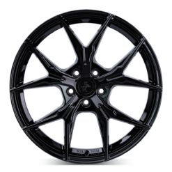 Aluminiumsfelger KT19N KT19N fra KESKIN WHEELS i farge BLACK PAINTED