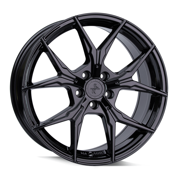 Aluminiumsfelger KT19N KT19N fra KESKIN WHEELS i farge BLACK PAINTED