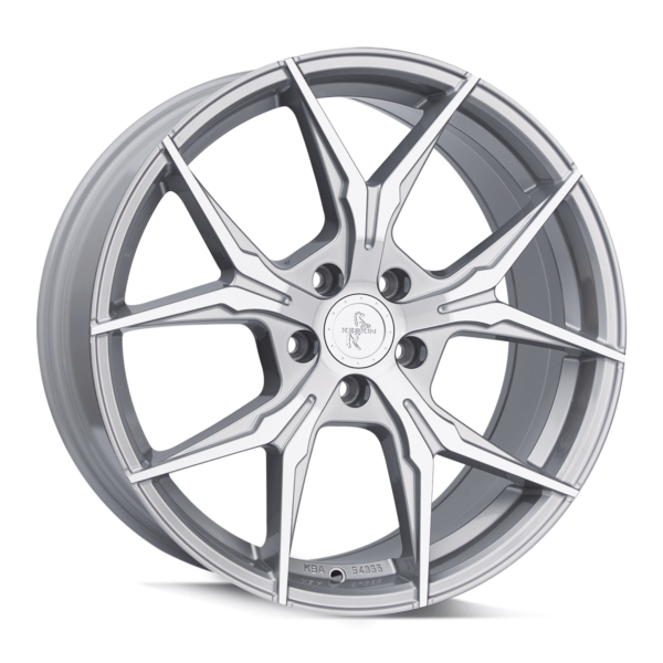 Aluminiumsfelger KT19N KT19N fra KESKIN WHEELS i farge SILVER FRONT POLISH