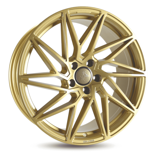 Aluminiumsfelger KT20 FUTURE fra KESKIN WHEELS i farge GOLD