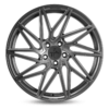 Aluminiumsfelger KT20 FUTURE fra KESKIN WHEELS i farge PALLADIUM PAINTED