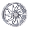 Aluminiumsfelger KT20 FUTURE fra KESKIN WHEELS i farge SILVER FRONT POLISH