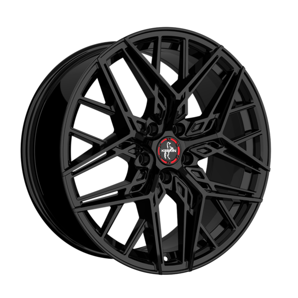 Aluminiumsfelger KT25 PEARL fra KESKIN WHEELS i farge BLACK PAINTED