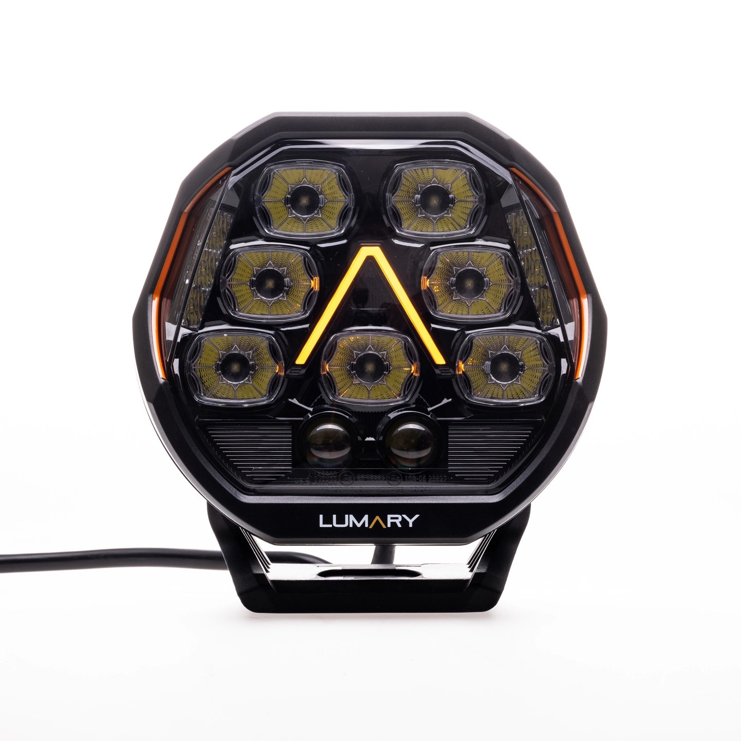 Lumary Illuminator150 7" ekstralys 150 watt, 10600 lm, parklys og sidelys. | Lumary Lumary Illuminator150 7" ekstralys 150 watt, 10600 lm, parklys og sidelys. - Bilde 3