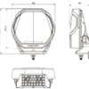 Lumary Illuminator150 7" ekstralys 150 watt, 10600 lm, parklys og sidelys. | Lumary Lumary Illuminator150 7" ekstralys 150 watt, 10600 lm, parklys og sidelys. | Lumary