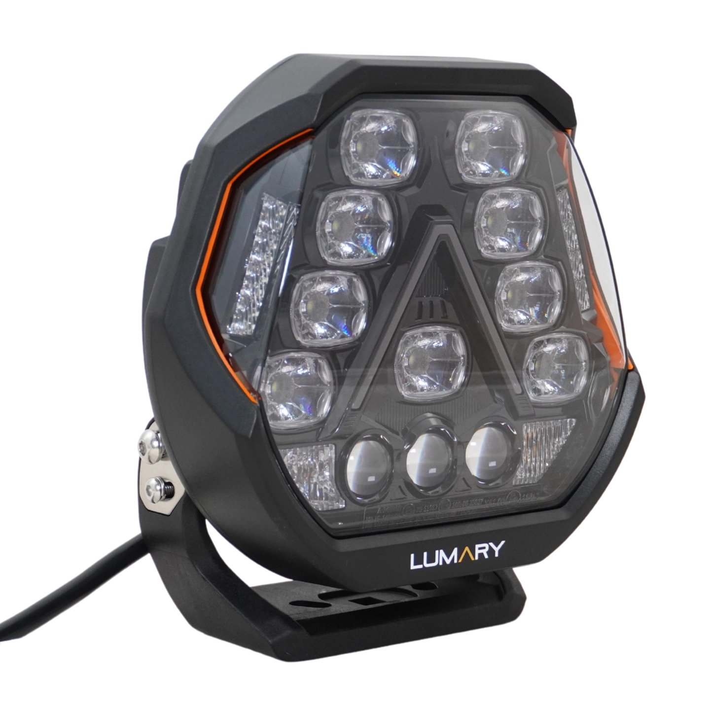 Lumary Illuminator 200 9" ekstralys Varsellys R65, 200 watt, 1 lux 605m | Lumary Lumary Illuminator 200 9" ekstralys Varsellys R65, 200 watt, 1 lux 605m - Bilde 2