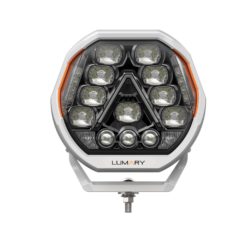 Alternative view of Lumary Illuminator 200 9" ekstralys 200 watt, hvit med varsellys og sidelys