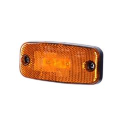 Avlangt oransje markeringslys Med 3 stk LED, 12 og 24V