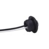 Mini hvitt markeringslys For19mm hull med gummifeste | Horpol