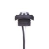 Rundt, hvitt markeringslys 1 stk LED, 12 og 24V | Horpol