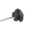 Rundt, hvitt markeringslys 1 stk LED, 12 og 24V | Horpol