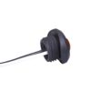 Rundt, oransje markeringslys 1 stk LED, 12 og 24V | Horpol