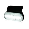 Hvitt Neon markeringslys 1Med 2 stk LED, 12 og 24V, med brakett | Horpol