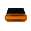 Oransje Neon markeringslys Med 2 stk LED, 12 og 24V, brakett | Horpol