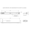 Avlangt LED bremselys 15 stk LED, 12 og 24V | Horpol