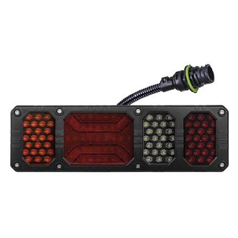 Heavy duty 24 volts baklykt Lengde 451 høyde 139 for venstre side | Horpol Heavy duty 24 volts baklykt Lengde 451 høyde 139 for venstre side - Bilde 4