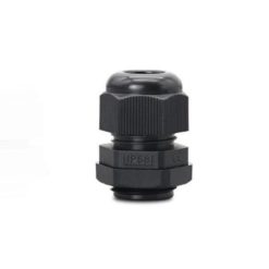 Sort kabelgjennomføring M27x1,5mm Pris er pr