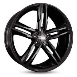 Aluminiumsfelger A1 A1 fra MAM WHEELS i farge BLACK PAINTED