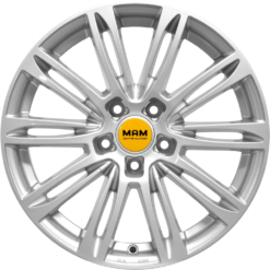 Aluminiumsfelger A4 A4 fra MAM WHEELS i farge SILVER PAINTED