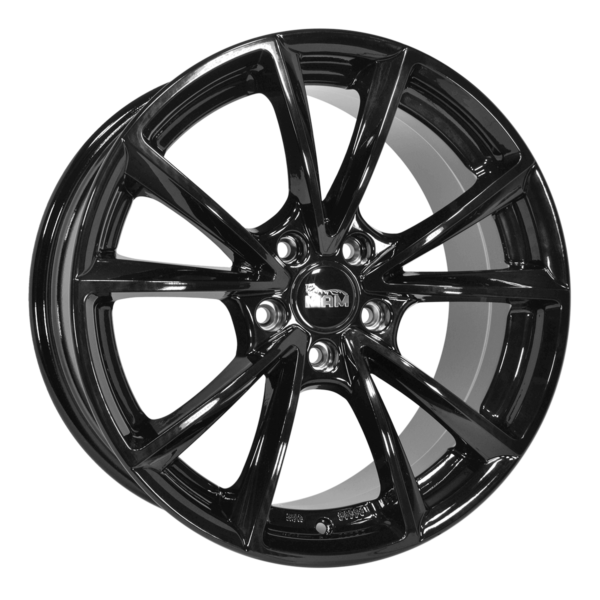 Aluminiumsfelger A5 A5 fra MAM WHEELS i farge BLACK PAINTED