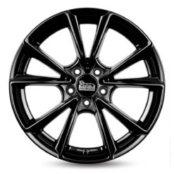 Aluminiumsfelger A5 A5 fra MAM WHEELS i farge MATT BLACK PAINTED