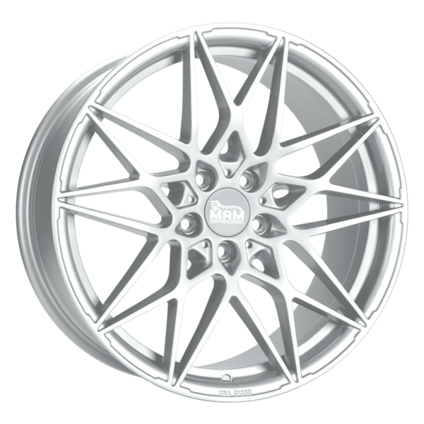 Aluminiumsfelger B2 B2 fra MAM WHEELS i farge SILVER PAINTED