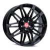 Aluminiumsfelger B3N B3N fra MAM WHEELS i farge BLACK PAINTED