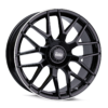 Aluminiumsfelger GT1 GT1 fra MAM WHEELS i farge BLACK LIP POLISH