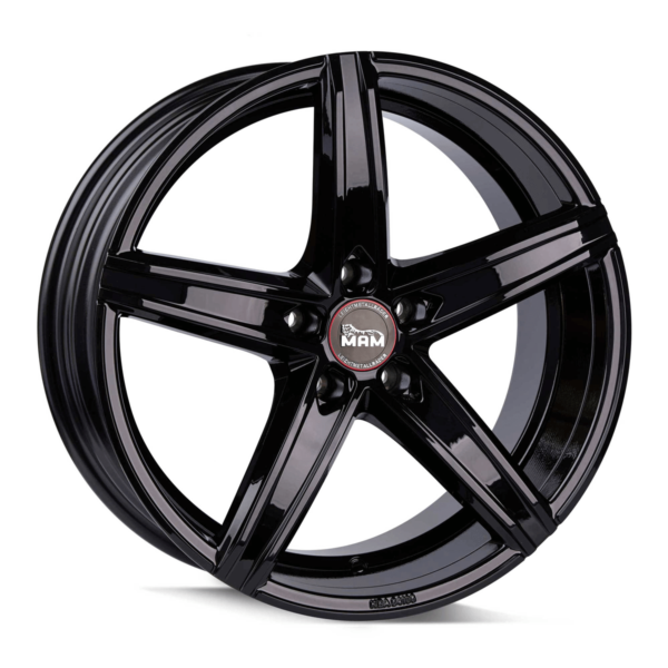 Aluminiumsfelger OX-18 OX-18 fra MAM WHEELS i farge BLACK PAINTED