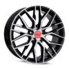 Aluminiumsfelger RS4 RS4 fra MAM WHEELS i farge BLACK FRONT POLISH