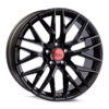 Aluminiumsfelger RS4 RS4 fra MAM WHEELS i farge BLACK PAINTED