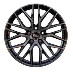 Aluminiumsfelger RS4 RS4 fra MAM WHEELS i farge GUN METAL BRUSHED