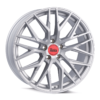 Aluminiumsfelger RS4 RS4 fra MAM WHEELS i farge MATT SILVER PAINTED