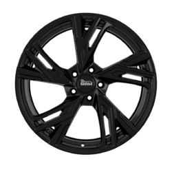 Aluminiumsfelger RS5 RS5 fra MAM WHEELS i farge BLACK PAINTED