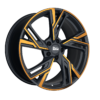 Aluminiumsfelger RS5 RS5 fra MAM WHEELS i farge MATT BLACK FRONT COPPER