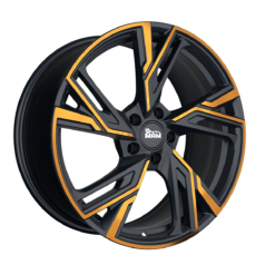 Aluminiumsfelger RS5 RS5 fra MAM WHEELS i farge MATT BLACK FRONT COPPER