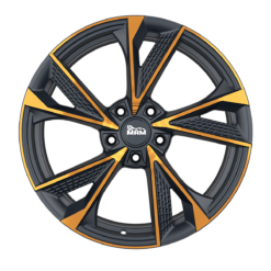 Aluminiumsfelger RS6 RS6 fra MAM WHEELS i farge MATT BLACK FRONT COPPER