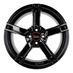 Aluminiumsfelger W4 W4 fra MAM WHEELS i farge BLACK PAINTED