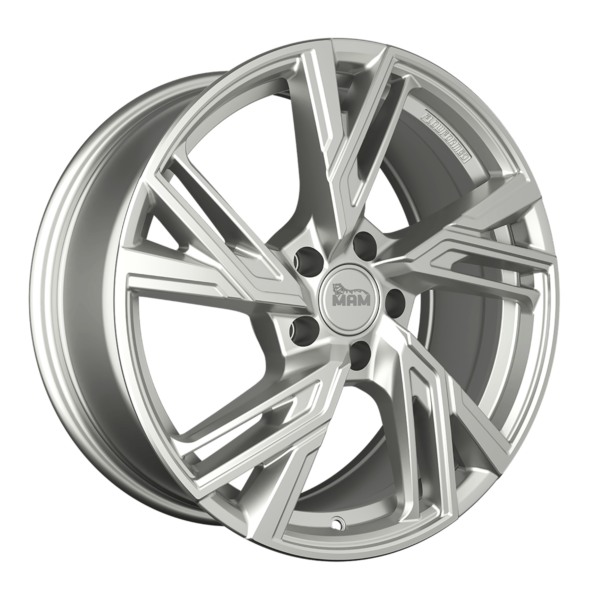 Aluminiumsfelger RS5 RS5 fra MAM WHEELS i farge SILVER PAINTED