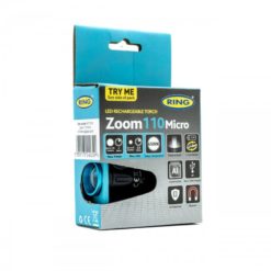 Alternative view of Zoom 110 Micro oppladbar LED lommelykt 110 lumen med OSRAM LED