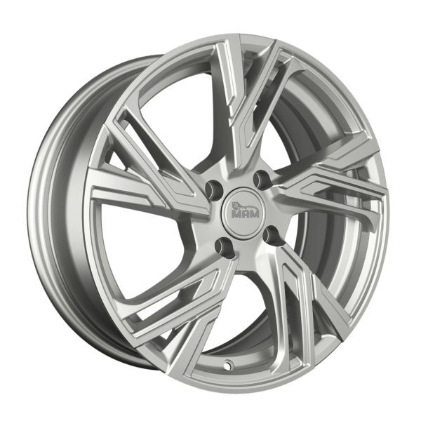 Aluminiumsfelger RS5 RS5 fra MAM WHEELS i farge SILVER PAINTED