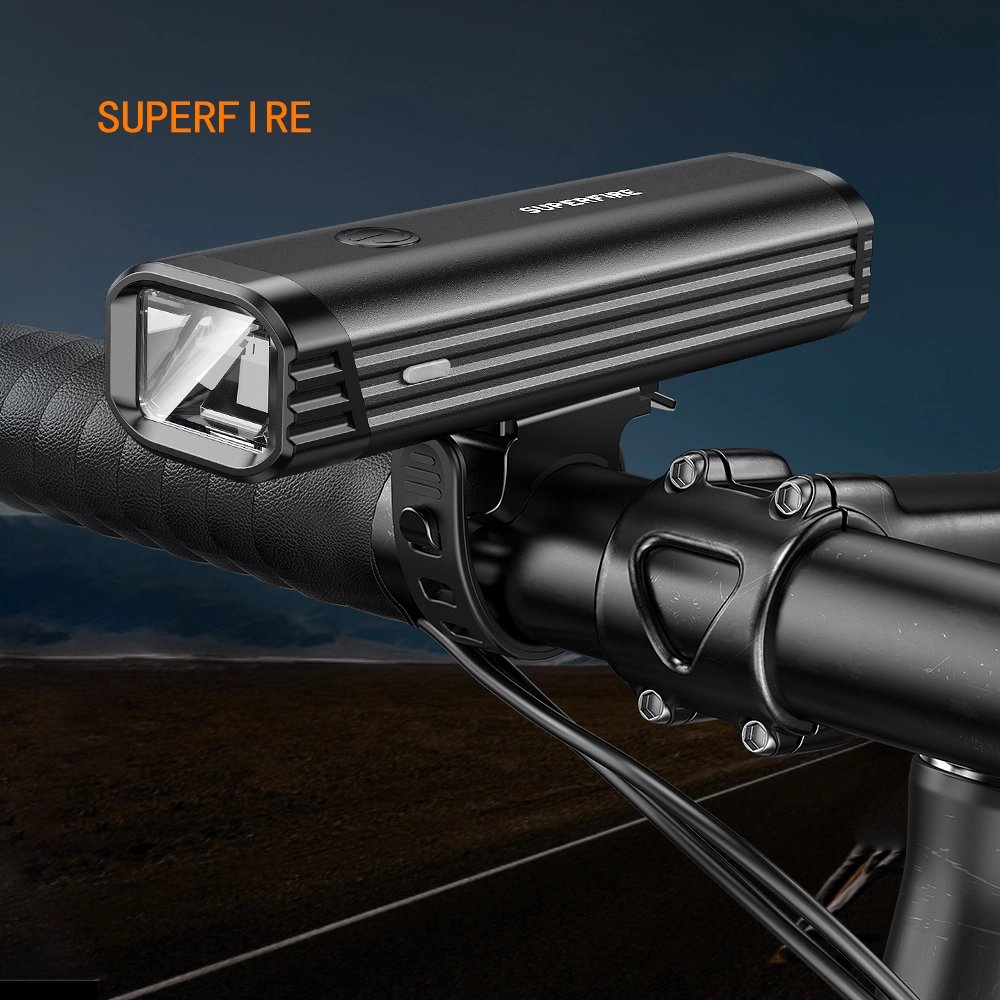 SuperFire LED sykkellykt med feste 600 lumen og 115 gram | Superfire SuperFire LED sykkellykt med feste 600 lumen og 115 gram - Bilde 11